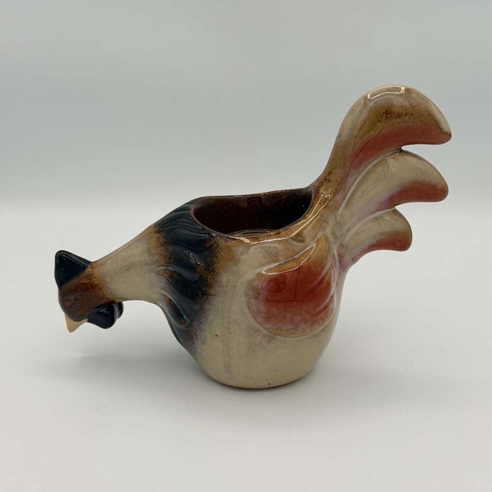 Yankee Candle Ceramic Rooster Chicken Tea Light Votive Holder Farmhouse Decor